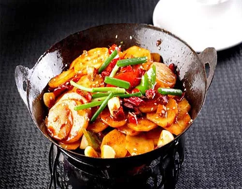 干锅土豆片