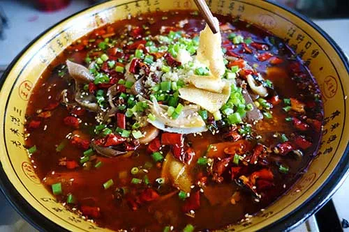 毛血旺