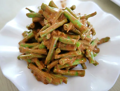 麻汁豆角