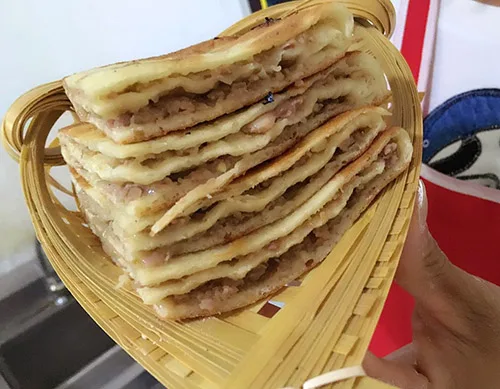千层肉饼